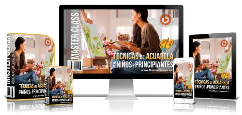 TÉCNICAS DE ACUARELA PARA NIÑOS Y PRINCIPIANTES